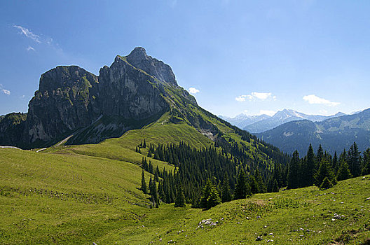 阿尔卑斯山,提洛尔,奥地利,欧洲