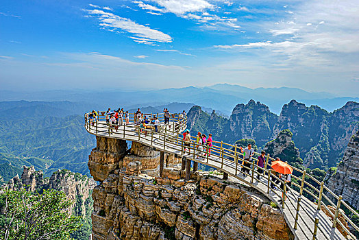 中国,河北,白石山景观