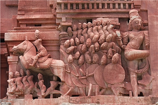 雕塑,庙宇,印度