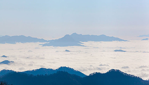 紫柏山云海