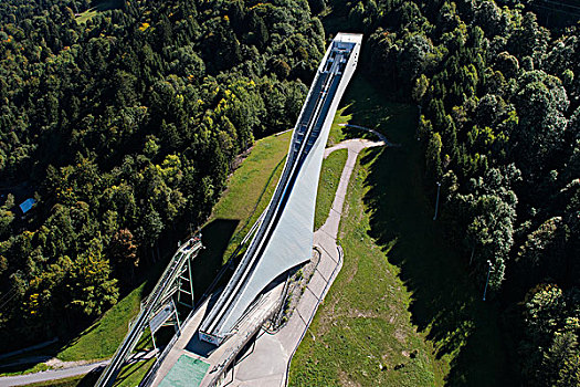 跳台滑雪,滑雪,加米施帕藤基兴,巴伐利亚,德国