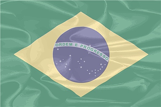 巴西,丝绸,旗帜