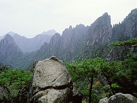 壮观,山色,安徽