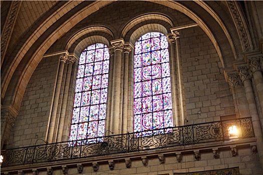 窗户,圣徒,莫里斯,大教堂