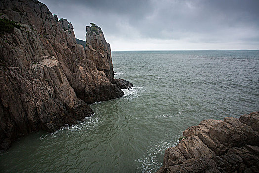 礁石,海面,海浪,红石滩