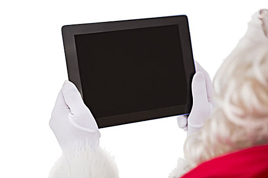 圣诞老人,平板电脑