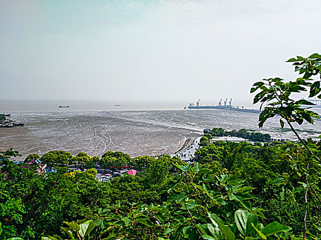 九龙山旅游度假,乍浦港,海岛山庄