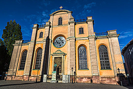 斯德哥尔摩,大教堂,斯德哥尔摩大教堂,教堂,格姆拉斯坦,老城,瑞典