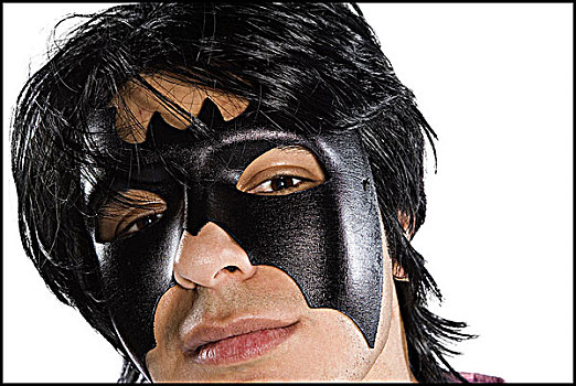 男人,蝙蝠,面具