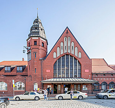 中央车站,施特拉尔松,梅克伦堡前波莫瑞州,德国,欧洲