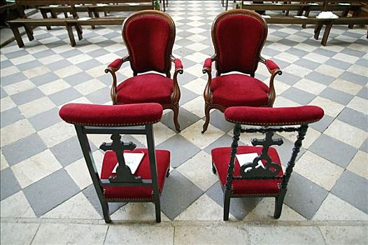 法国,卢瓦尔河,圣徒,婚礼,椅子