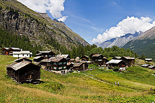 愤怒,地区,策马特峰,瓦莱,瑞士,欧洲