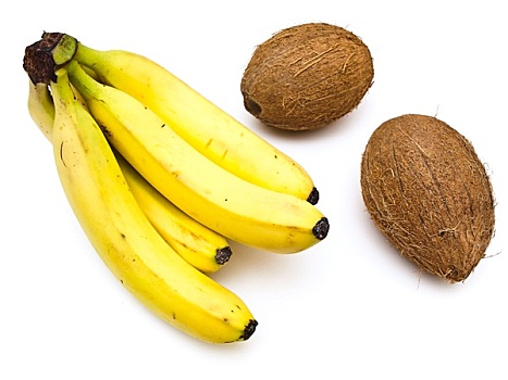 椰子,香蕉