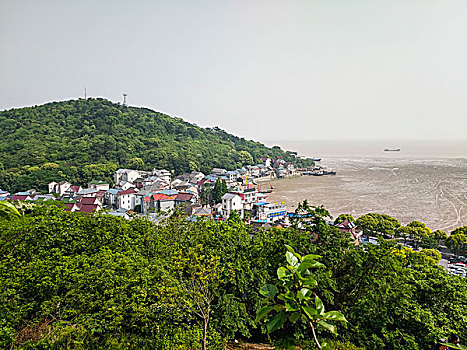 九龙山旅游度假,乍浦港,海岛山庄