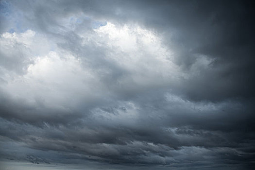 深蓝,风暴,云,自然,照片,背景,纹理