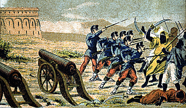 战争,1893年,争斗,堡垒,时间