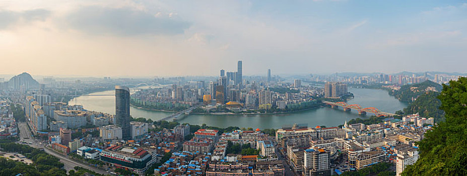 柳州市全貌图片