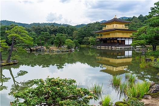 金亭,金阁寺,庙宇,京都,日本