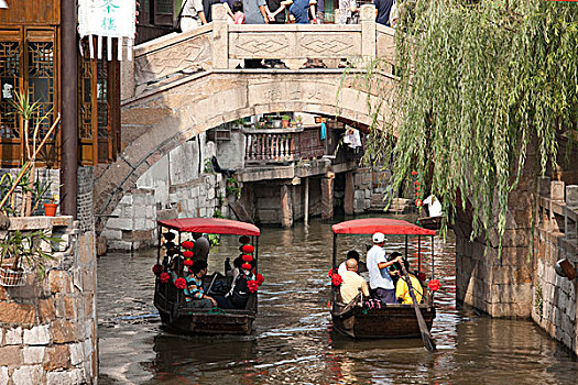 运河,上海,中国