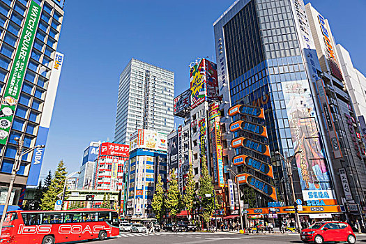 日本,本州,东京,秋叶原,街景