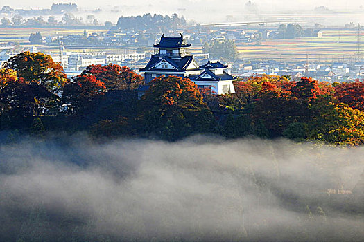 城堡,空中