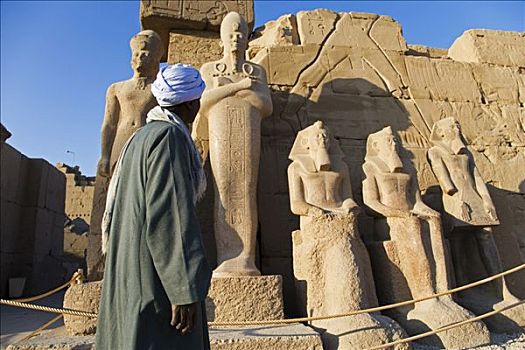 雕塑,线条,宫殿,庙宇,路克索神庙,埃及