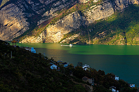 长江三峡西陵峡传统民居