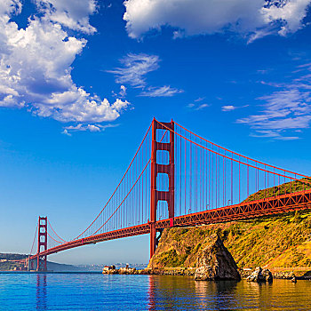 旧金山,金门大桥,加利福尼亚