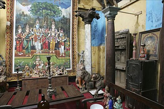 古董店,喀拉拉,印度