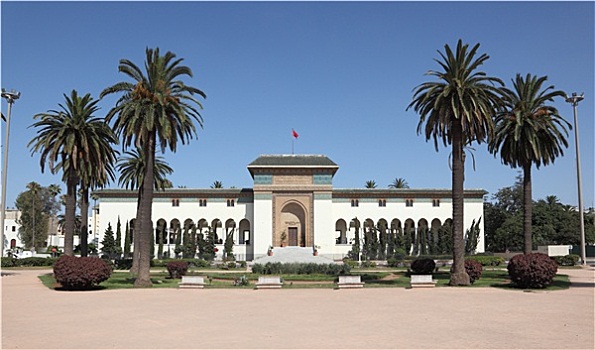 政府建筑,卡萨布兰卡,摩洛哥,北非