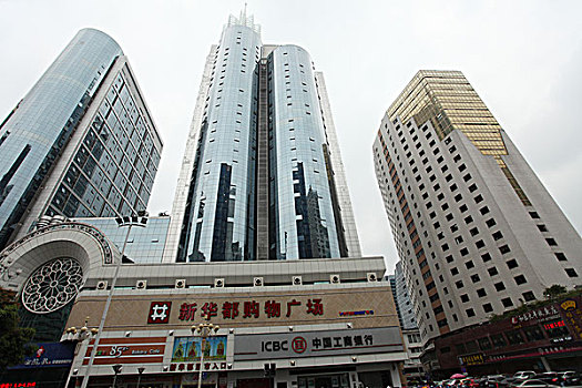 福建,福州,城市,建筑,繁华,现代,高楼,时尚