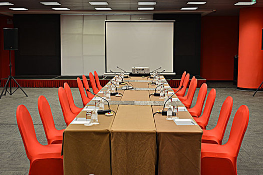 现代商务会议室