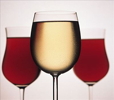凉,白葡萄酒,玻璃,红酒,背景