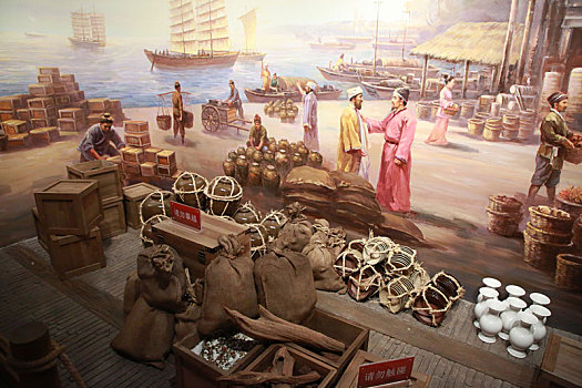 广东省广州市,海事博物馆里感受千年商都的历史风貌