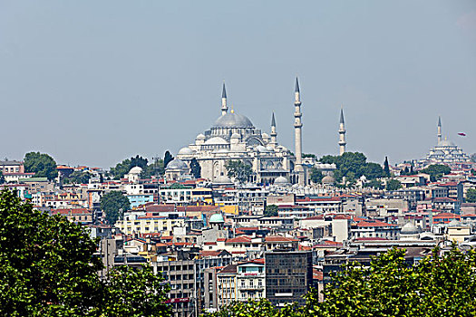 伊斯坦布尔,全景,宫殿