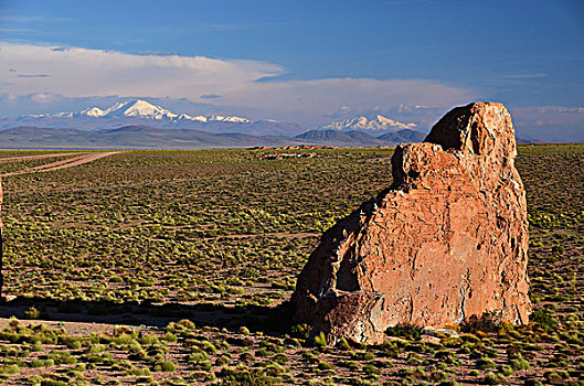 石头,山谷,靠近,乌尤尼,高原,玻利维亚,南美