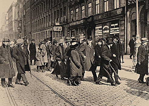 列宁,斯德哥尔摩,四月,艺术家