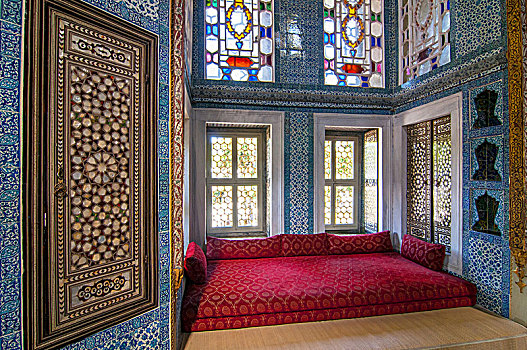 一个,会议室,宫殿,伊斯坦布尔,土耳其