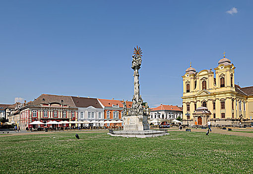 罗马天主教,大教堂,蒂米什瓦拉,巴纳特,罗马尼亚,欧洲