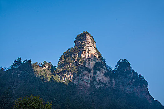 湖南张家界国家森林公园群山