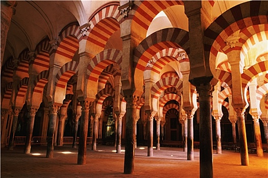拱廊,清真寺,科多巴,安达卢西亚,西班牙