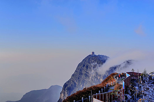 峨眉山风景