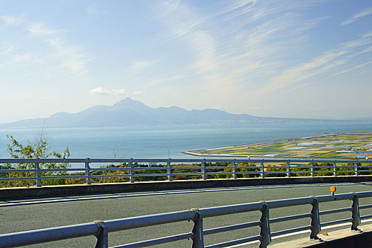 山,海洋,熊本,日本