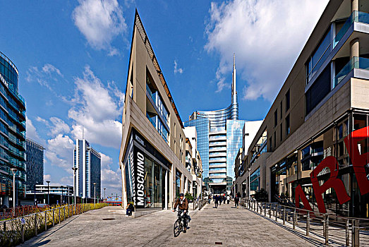 意大利,伦巴第,米兰,地区,新经济,建造,2009年,塔,设计,建筑师