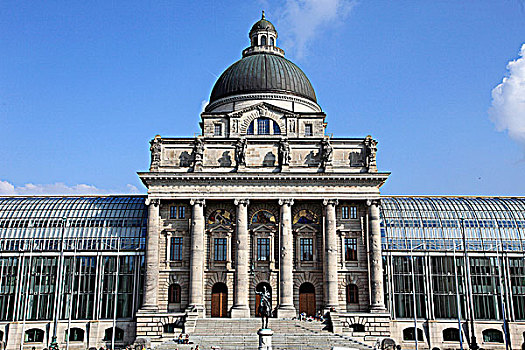 德国,巴伐利亚,慕尼黑,政府建筑