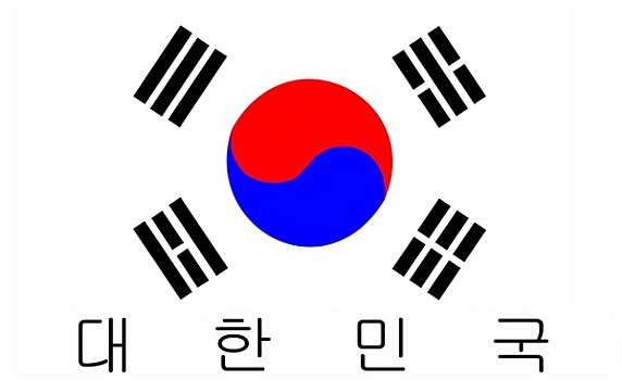旗帜,韩国