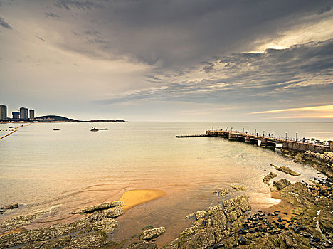 威海国际海水浴场金海湾景区