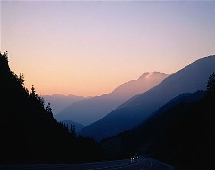 泛加高速公路,靠近,希望,不列颠哥伦比亚省,加拿大