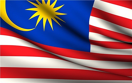 飞,旗帜,马来西亚,国家,收集