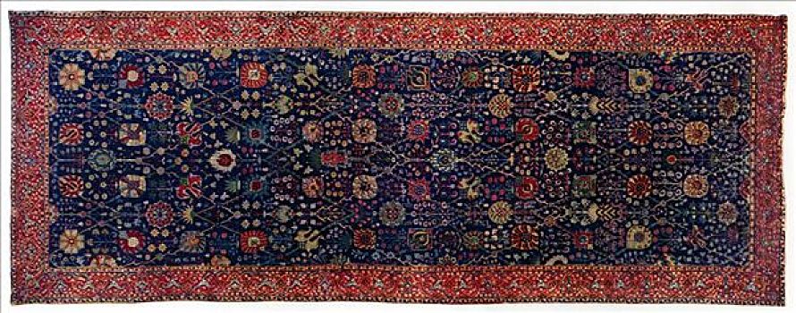 地毯,16世纪
